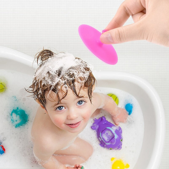 Silicone Soft Baby Bath Massage Brush: Cuidado Suave para tu Bebé