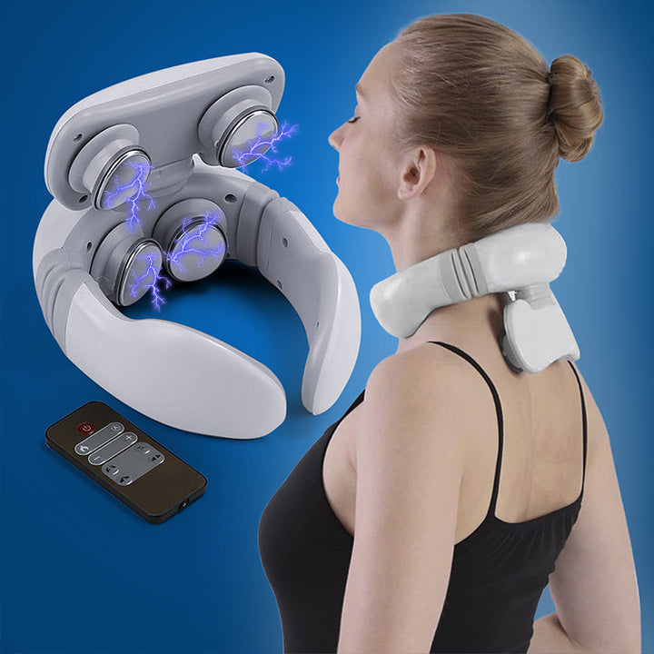 4D Neck Massager con Control Remoto: Tu Aliado Contra el Dolor de Cuello